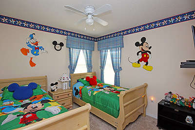 Bedroom 3 - Disney Room