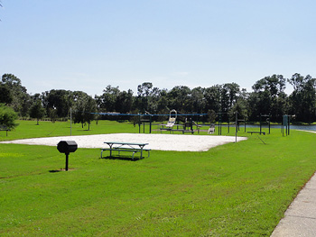 Volleyball and Play Area