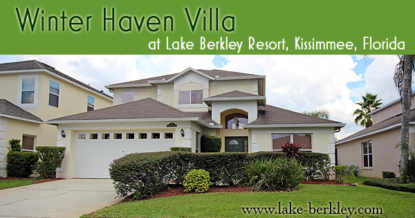 Winter Haven villa at Lake Berkley Resort Kissimmee